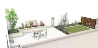 庭工事 300万円プランのイメージ