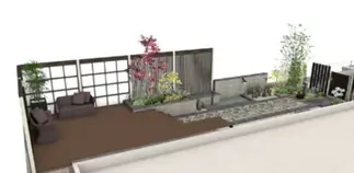 庭工事 500万円プランのイメージ