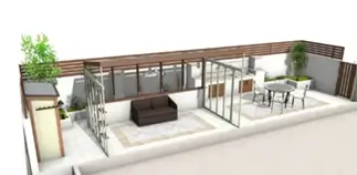 庭工事 700万円プランのイメージ