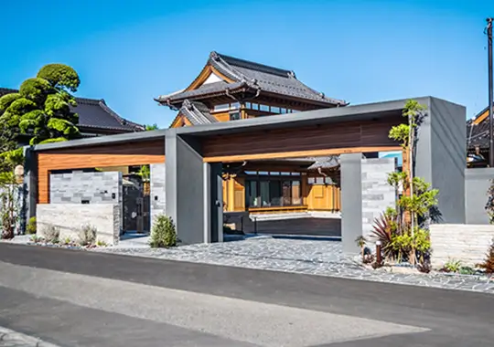 上質な施工例01 外構の施工写真