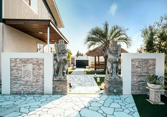 上質な施工例04 アプローチの施工写真