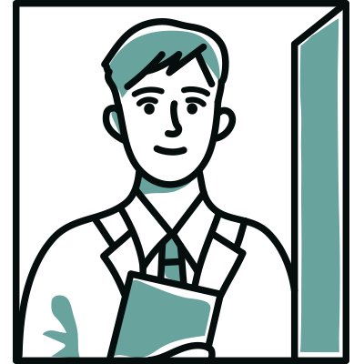 近隣挨拶のイラスト