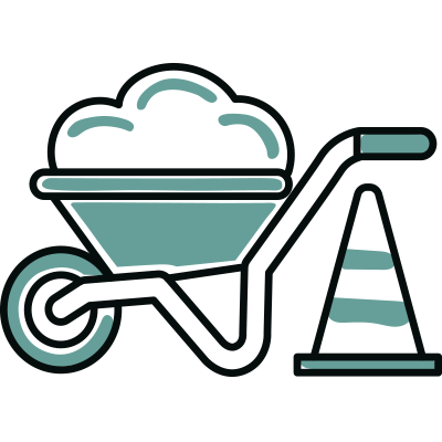 着工のイラスト