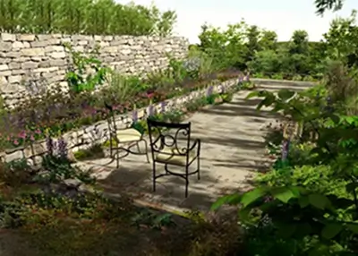 2018年 受賞作品（2018リックパースコンテスト ガーデン優秀賞）