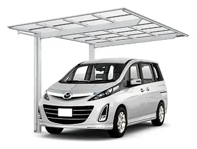 1台用カーポートの施工例