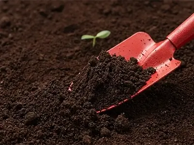 土や砂利対策のイメージ