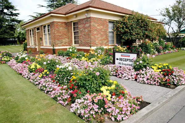 ニュージーランドの庭事例 1