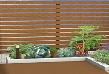 ウッドフェンス(ウリン材)