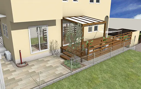 庭200万円参考プラン例 4