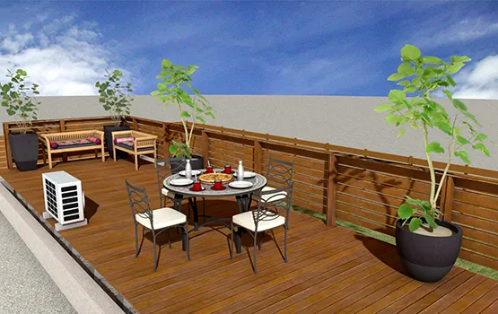 庭200万円参考プラン例 9