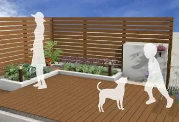 おすすめポイント01 草花で季節を感じる イメージ