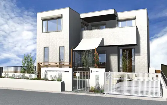 外構300万円参考プラン例 1