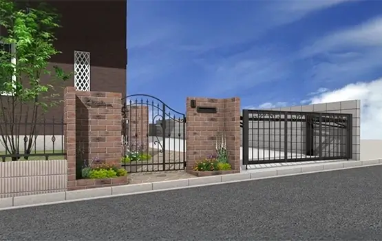 外構300万円参考プラン例 10