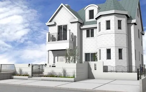 外構300万円参考プラン例 3