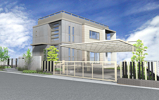 外構500万円参考プラン例 10