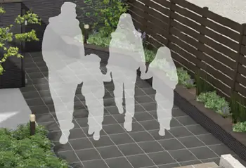 おすすめポイント01心落ち着くアプローチ イメージ