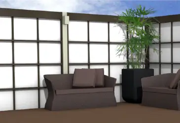 目隠しスクリーン