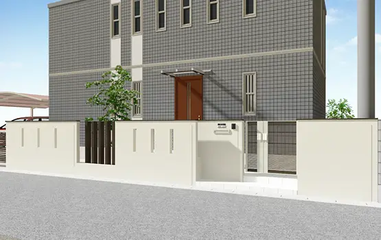 外構700万円参考プラン例 8