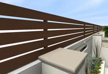 目隠しフェンス