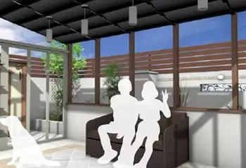 おすすめポイント01 庭にあるもう一つのリビング イメージ