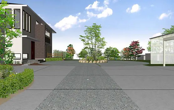 外構900万円参考プラン例 2