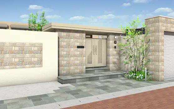 外構900万円参考プラン例 5