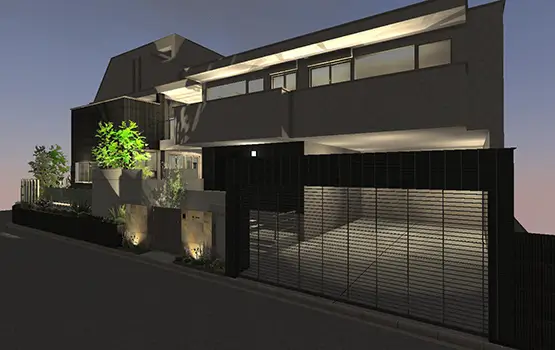 外構900万円参考プラン例 8