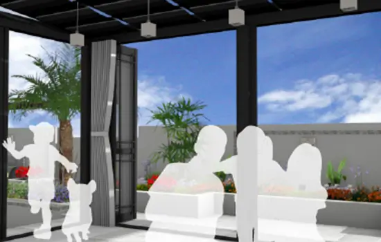 おすすめポイント02 暖かな陽射しを楽しむ イメージ