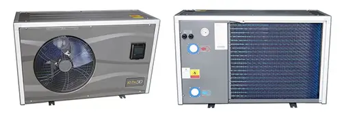 デジョユプール用ヒートポンプ設備