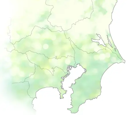 工事実績の分布マップ