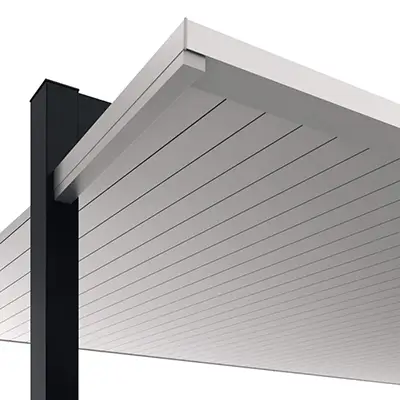 アルミ板の屋根材