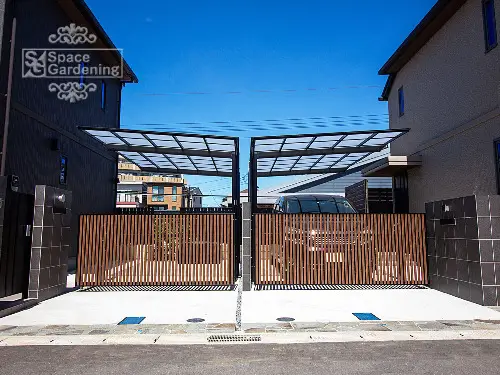 車庫扉の施工例