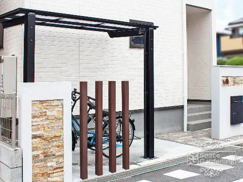 サイクルポートの施工例
