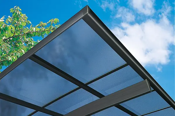 アリュース2台用 熱線遮断ポリカーボネート　アースブルー色