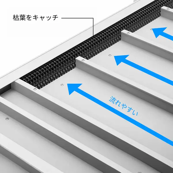 プレーンルーフ すりガラス調屋根