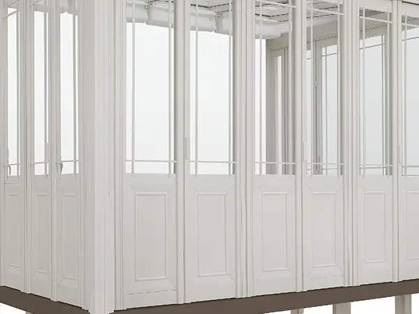 室内の断熱性向上に役立つサンルームのイメージ