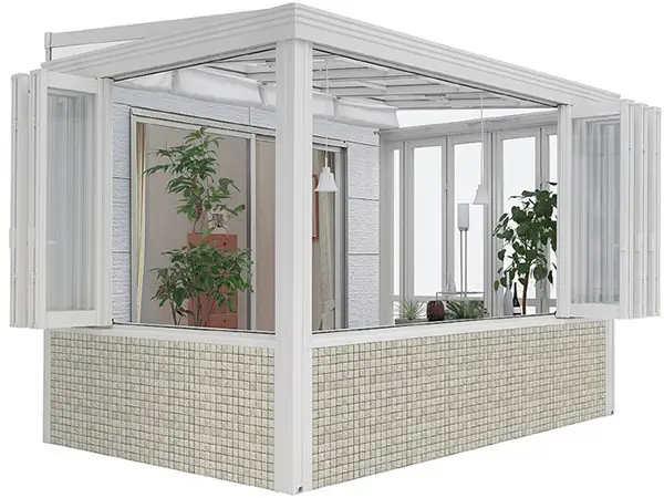 暖蘭物語 L字腰壁タイプのイメージ