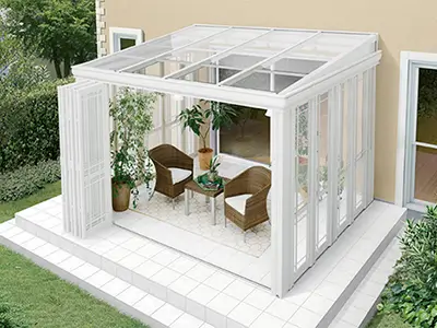 フルガラス仕様の暖蘭物語イメージ