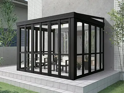 格子入りデザインの暖蘭物語イメージ