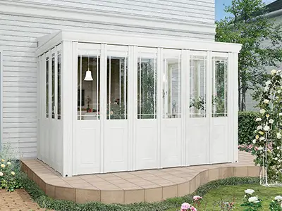 格子入りデザインの暖蘭物語イメージ