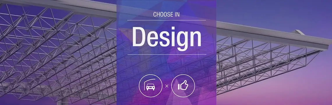 デザイン重視タイプのカーポート