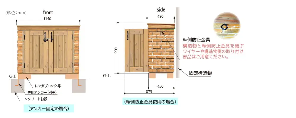 カンナミニ サイズ図面
